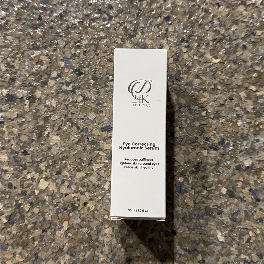 D24K Cosmetics Eye Correcting Hyaluronic Serum, Full Size NIB